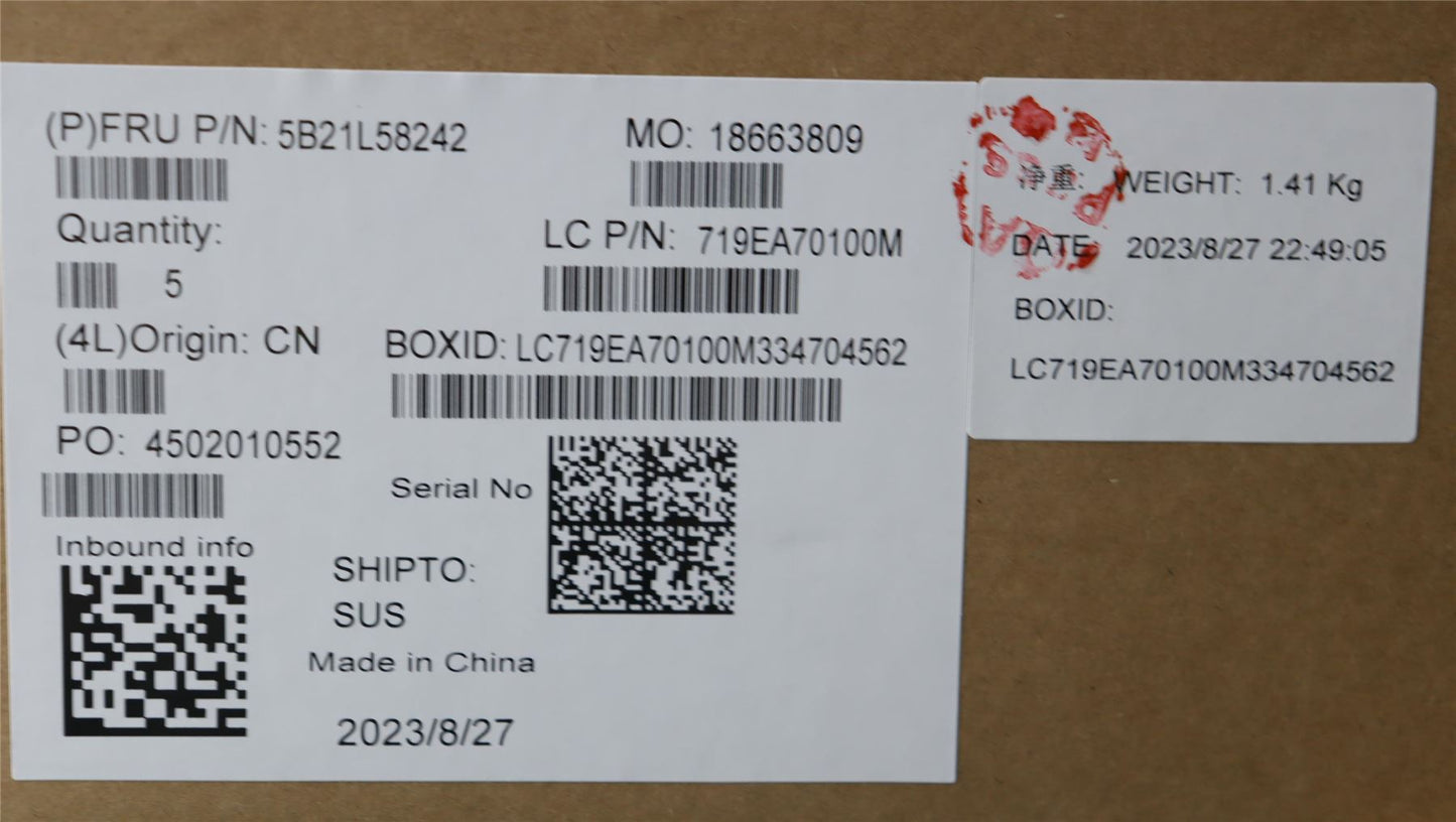 Lenovo 5B21L58242 i5-1345U WIN yA yAB yDT EI