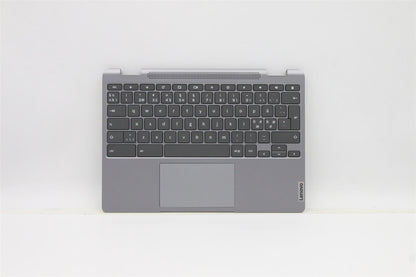 Lenovo Flex 3 11M836 Palmrest Cover Touchpad Keyboard Nordic Grey 5CB1C90930