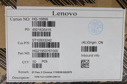 Lenovo TAPE Foil H 82KM CAM foil 5T10S33242