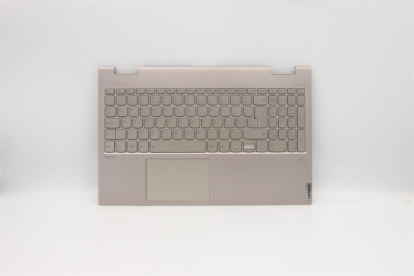 Lenovo C740 15IML Palmrest Cover Touchpad Keyboard UK Mica Backlit 5CB0U43842