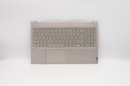 Lenovo C740 15IML Palmrest Cover Touchpad Keyboard UK Mica Backlit 5CB0U43842