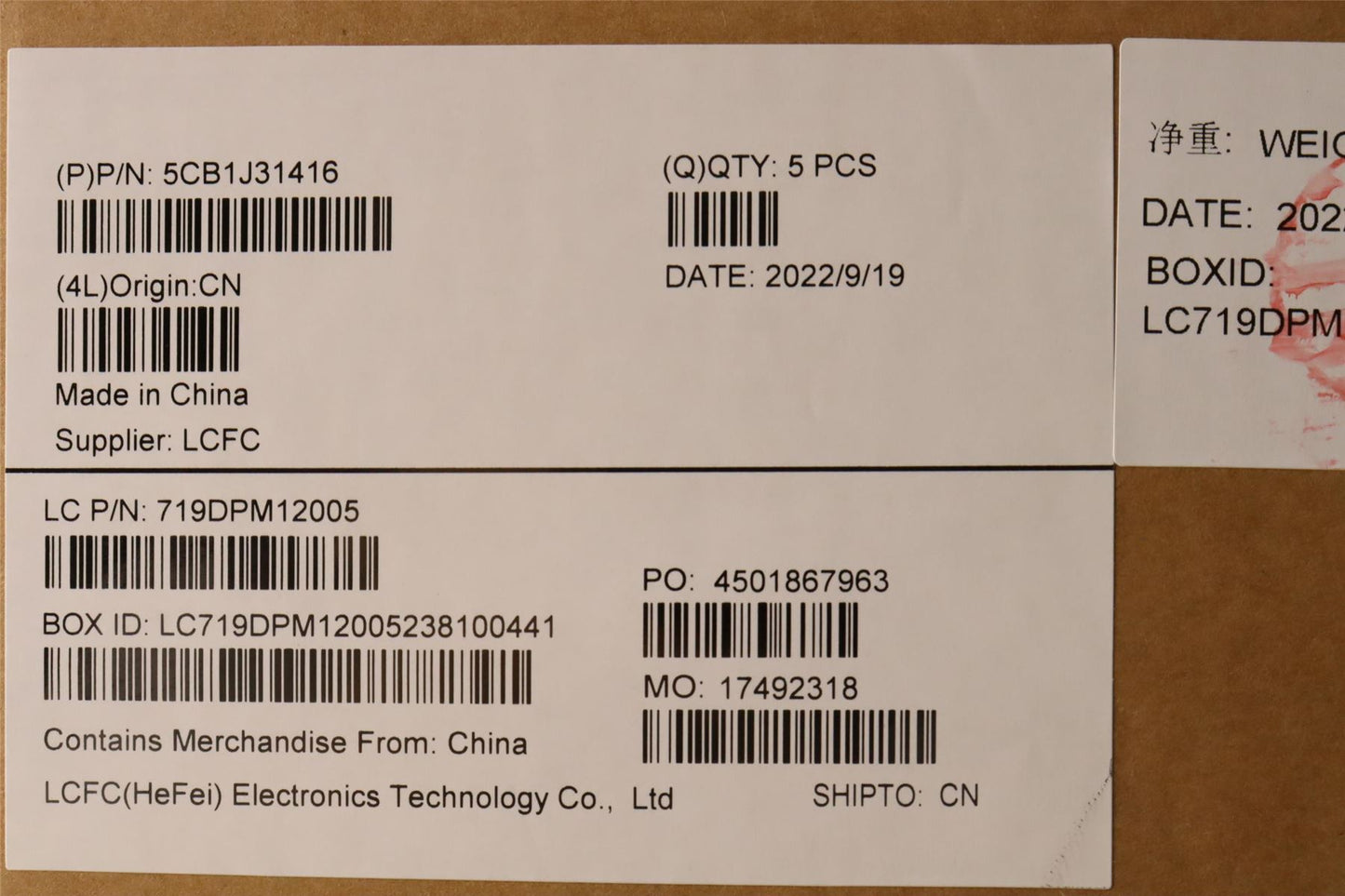 Lenovo Legion 7 16IAX7 Palmrest Cover Touchpad Keyboard Black Backlit 5CB1J31416