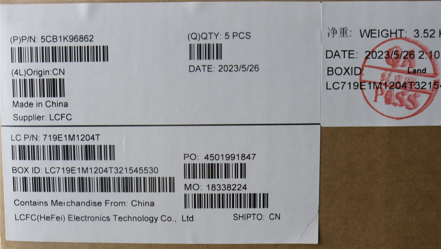 Lenovo IdeaPad 3 15ABR8 Palmrest Cover Touchpad Keyboard Italian 5CB1K96862