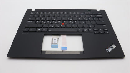 Lenovo ThinkPad T14s Gen 4 Keyboard Palmrest Top Cover Greek Black 5M11L92856