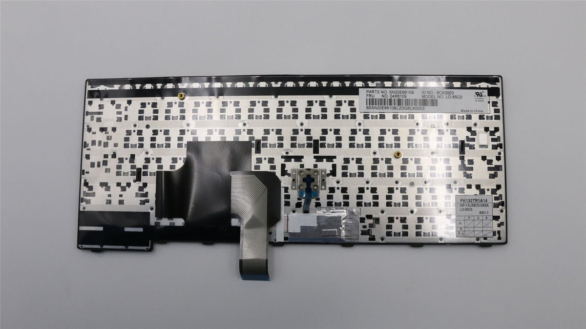 Lenovo E14_2014, CZ, CHY Czech Keyboard 04X6109