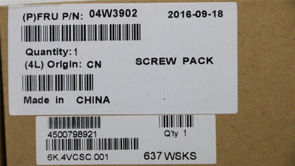 Lenovo Screw FRU Screw Kit 04W3902