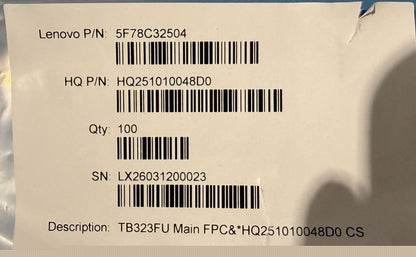 Lenovo TB323FU Main FPC&*HQ251010048D0 CS FPC Board 5F78C32504