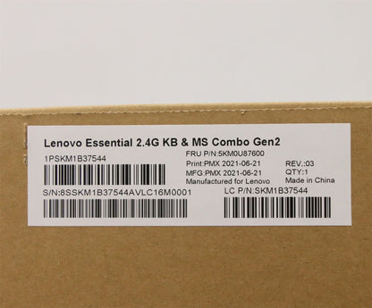 Lenovo Primax R71_G2 2.4G BKG HU 5KM0U87600