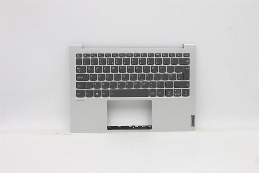 Lenovo IdeaPad 7 13ITL05 Keyboard Palmrest Top Cover UK Light Silver 5CB1B01039