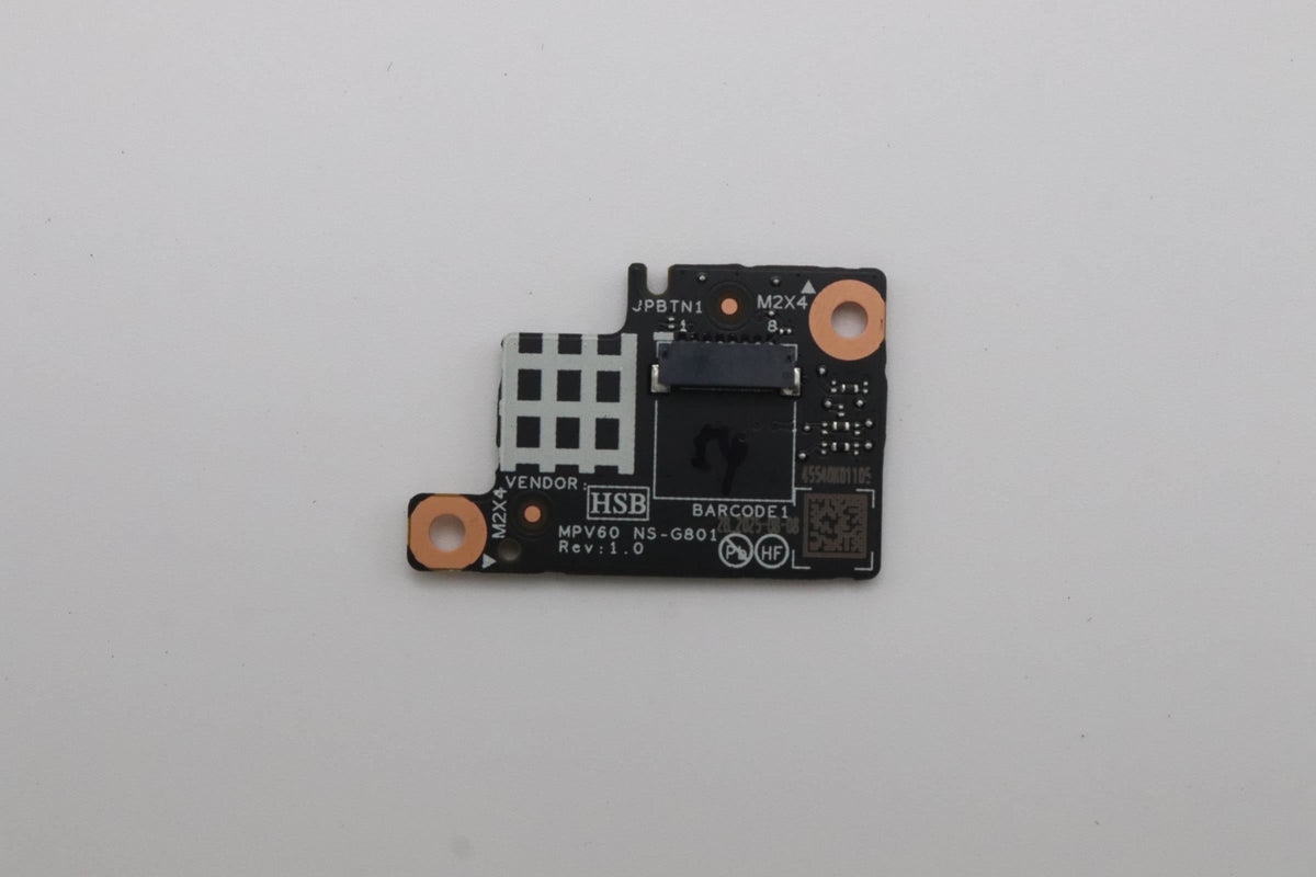 Lenovo CARDPOP PCBA PWR/B NSG801 MPV60 Board 5C51T63008