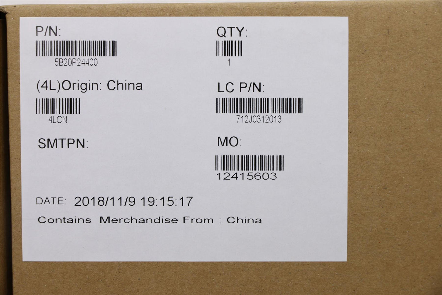 Lenovo Legion Y520-15IKBM Motherboard Mainboard DIS intelI57300HQ 5B20P24400