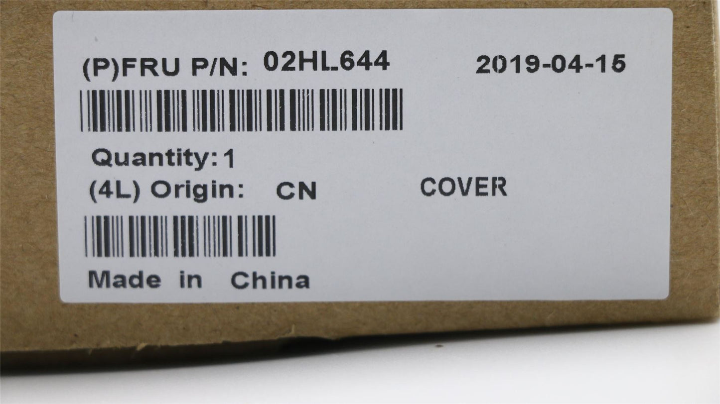Lenovo Yoga X390 Clavier Palmrest Top Cover US Noir Rétro-éclairé 02HL644