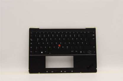 Lenovo ThinkPad Z13 1 Keyboard Palmrest Top Cover German Grey 5M11H94970