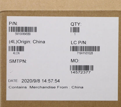 Lenovo ThinkPad E15 2 Keyboard Palmrest Top Cover Spanish Black 5M10W64589