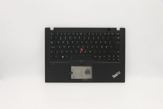 Lenovo ThinkPad T14s Keyboard Palmrest Top Cover Danish Black Backlit 5M10Z41264