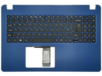 Acer Aspire A315-56 Palmrest Cover Keyboard UK Blue 6B.HS6N2.013