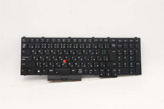 Genuine Lenovo ThinkPad P51 P71 Keyboard Japanese Black Backlit 01HW231