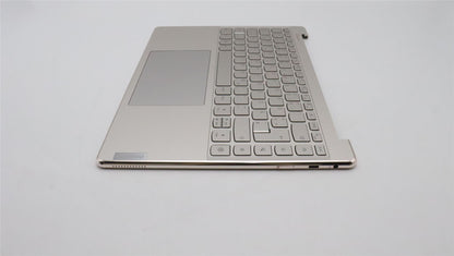 Lenovo Yoga 9 14IRP8 Palmrest Cover Touchpad Keyboard German Grey 5CB1K62468