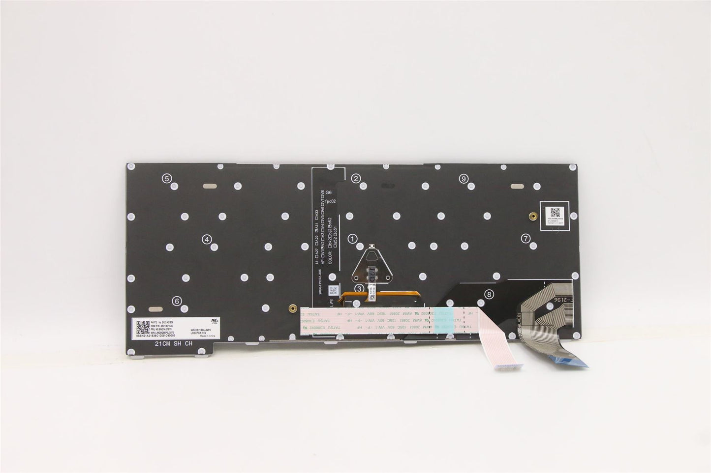 Lenovo ThinkPad X13 Gen 2 Keyboard Portuguese Grey Backlit 5N21A21975