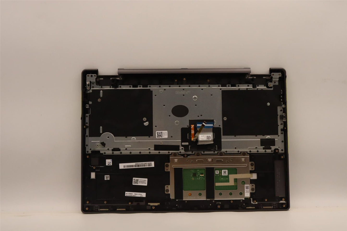 Lenovo Yoga 7 16IAH7 Palmrest Cover Touchpad Keyboard UK Storm Grey 5CB1J04017