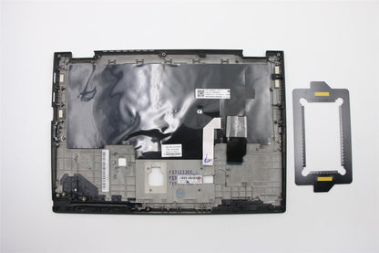 Lenovo Yoga X390 Clavier Palmrest Top Cover Belge Noir Rétroéclairé 02HL534