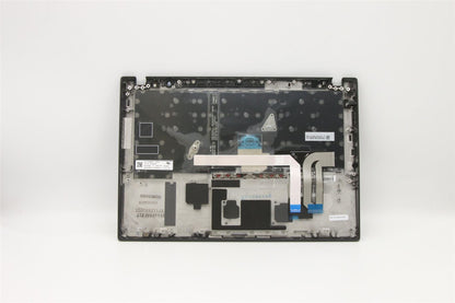 Lenovo ThinkPad T495s Keyboard Palmrest Top Cover Czech Slovakian 5M11A08703