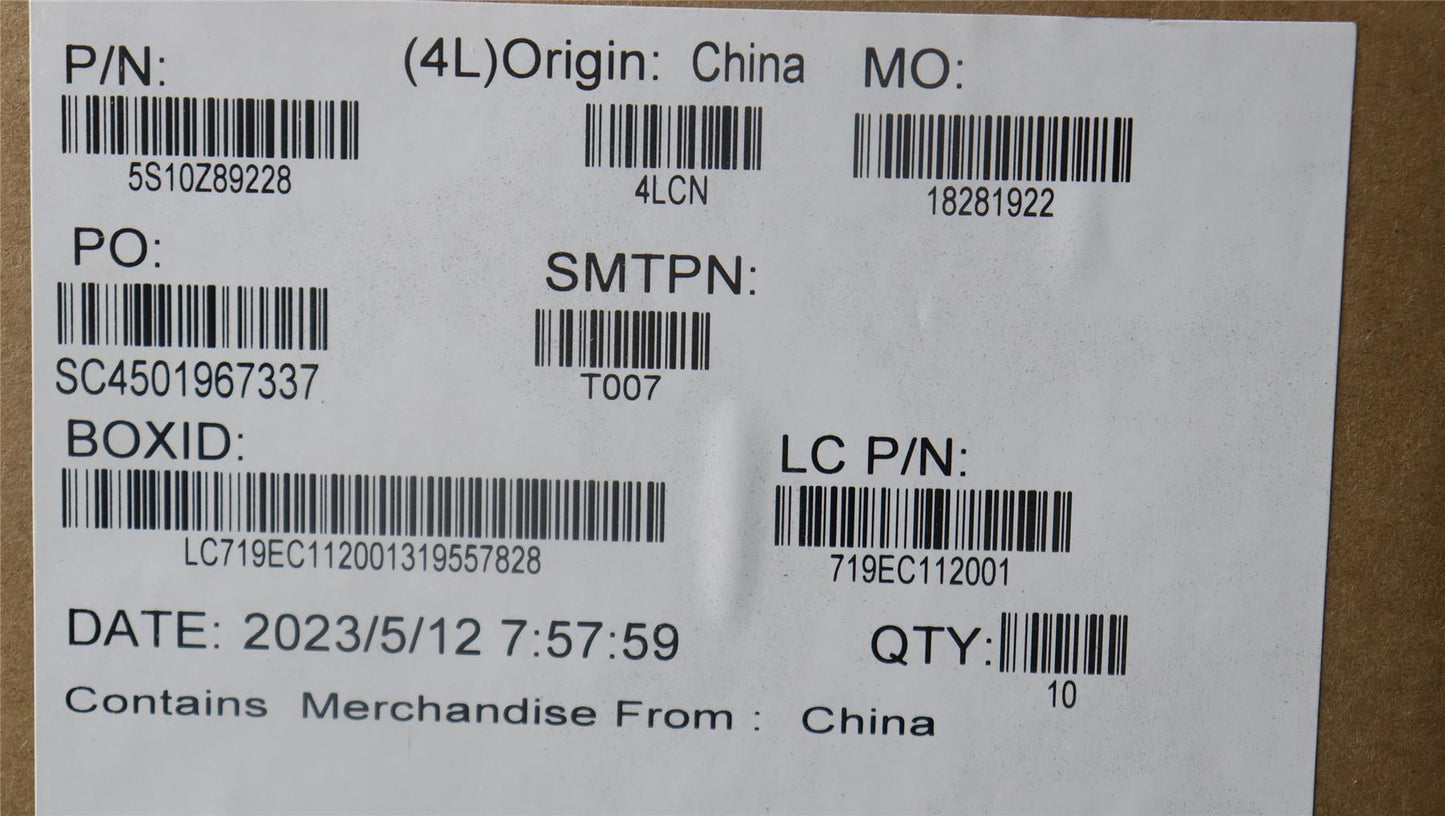 Lenovo SCREW FRU 14eG3 Screw Kits 5S10Z89228