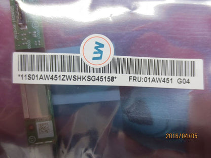 Lenovo Lid subcard Sensor Board 01AW451
