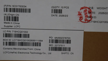 Lenovo CARDPOP FRU IO/B NSH761 NE063 FP VP I/O Board 5C51T63034