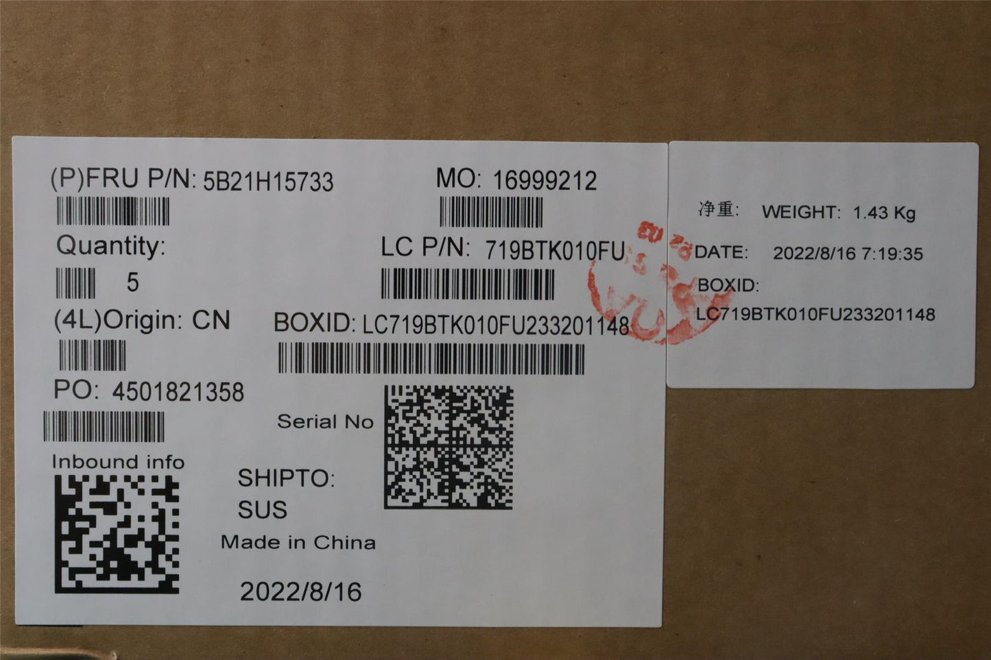 Lenovo ThinkPad T15 Gen 2 T14 Gen 2 Motherboard Mainboard DIS 16G 5B21B88700