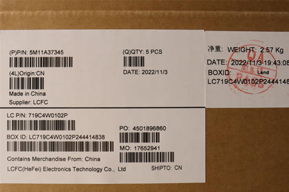 Lenovo ThinkPad T14s 2 Keyboard Palmrest Top Cover Italian Black 5M11A37345