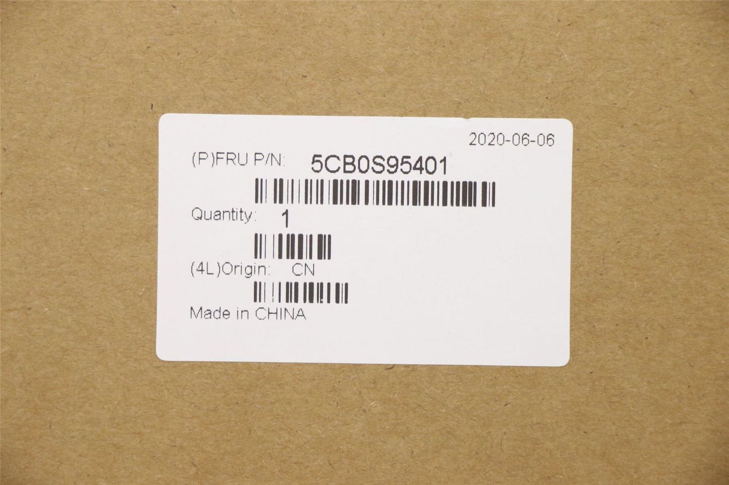 Lenovo 5CB0S95401 FRU DIMM_SHIELDING_COVER_ASSY