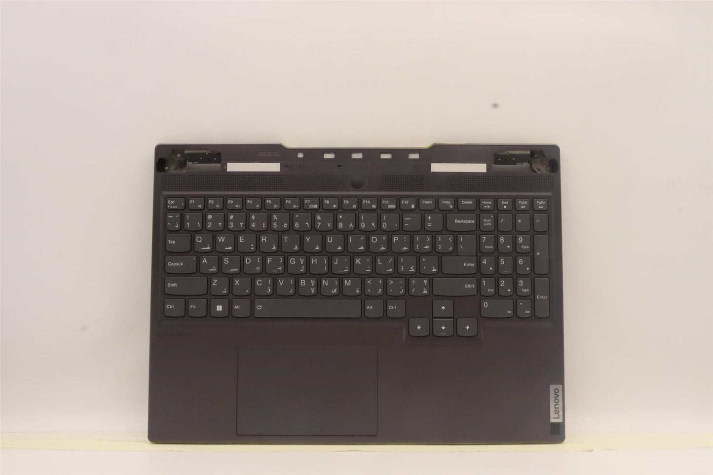Lenovo S7 16IAH7 Palmrest Cover Touchpad Keyboard Arabic Storm Grey 5CB1J04376