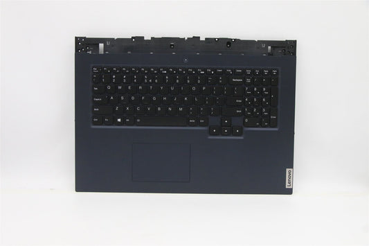 Lenovo 5 17ACH6H Palmrest Cover Touchpad Keyboard US Euro Blue 5CB1C19226