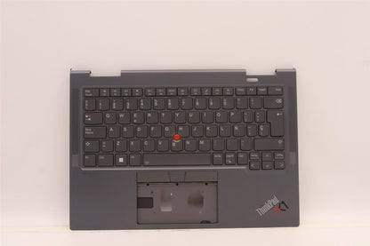 Lenovo ThinkPad X1 7th Gen Keyboard Palmrest Top Cover Spanish 5M11H45770