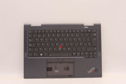 Lenovo ThinkPad X1 7th Gen Keyboard Palmrest Top Cover Spanish 5M11H45770