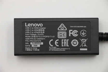 Lenovo Yoga 720-13IKB 720-15IKB 730-13IKB USB-C to HDMI Adapter Cable 03X7379