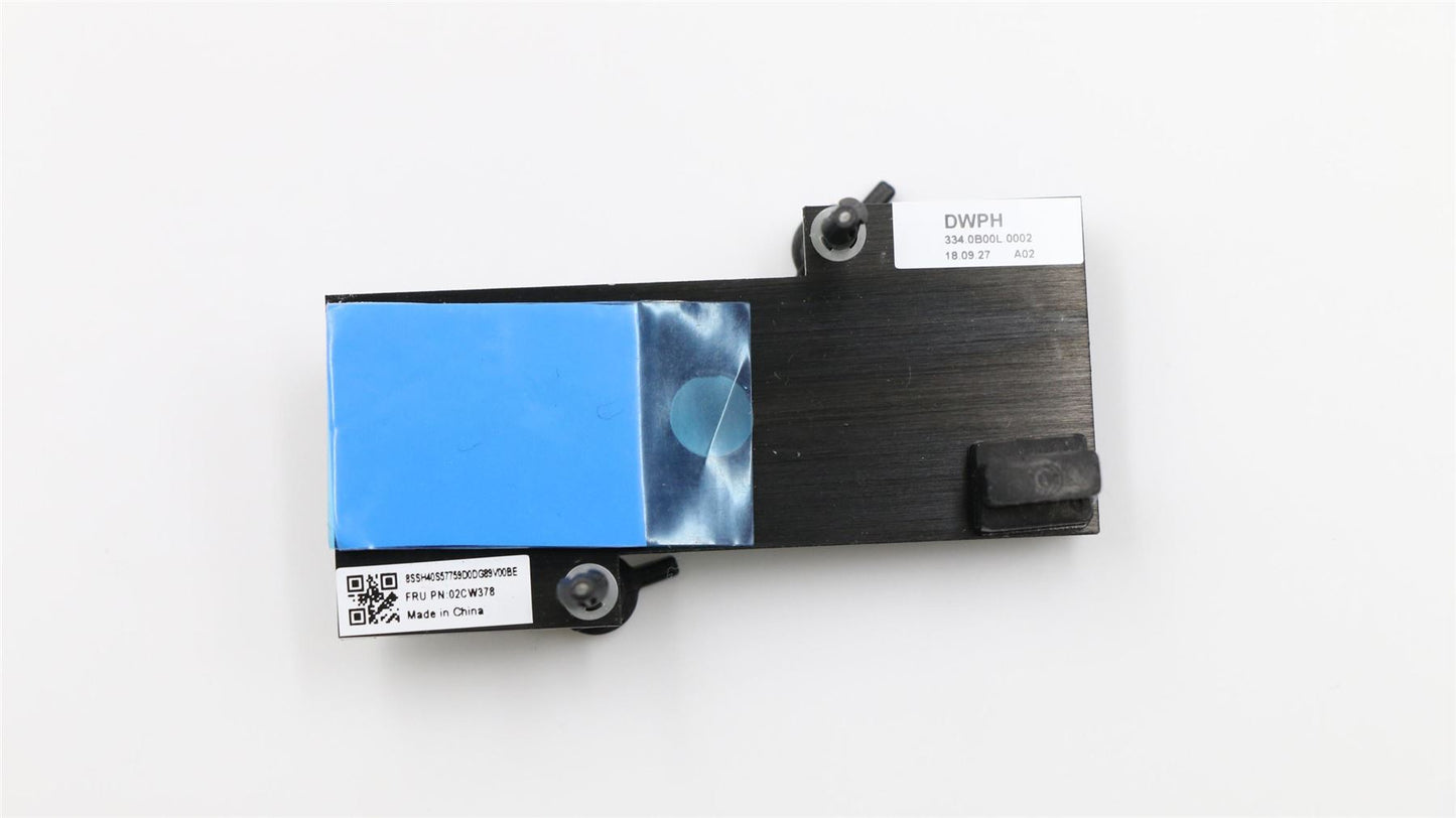 Lenovo 02CW378 M2SSD 2242 HEATSINK BLACK