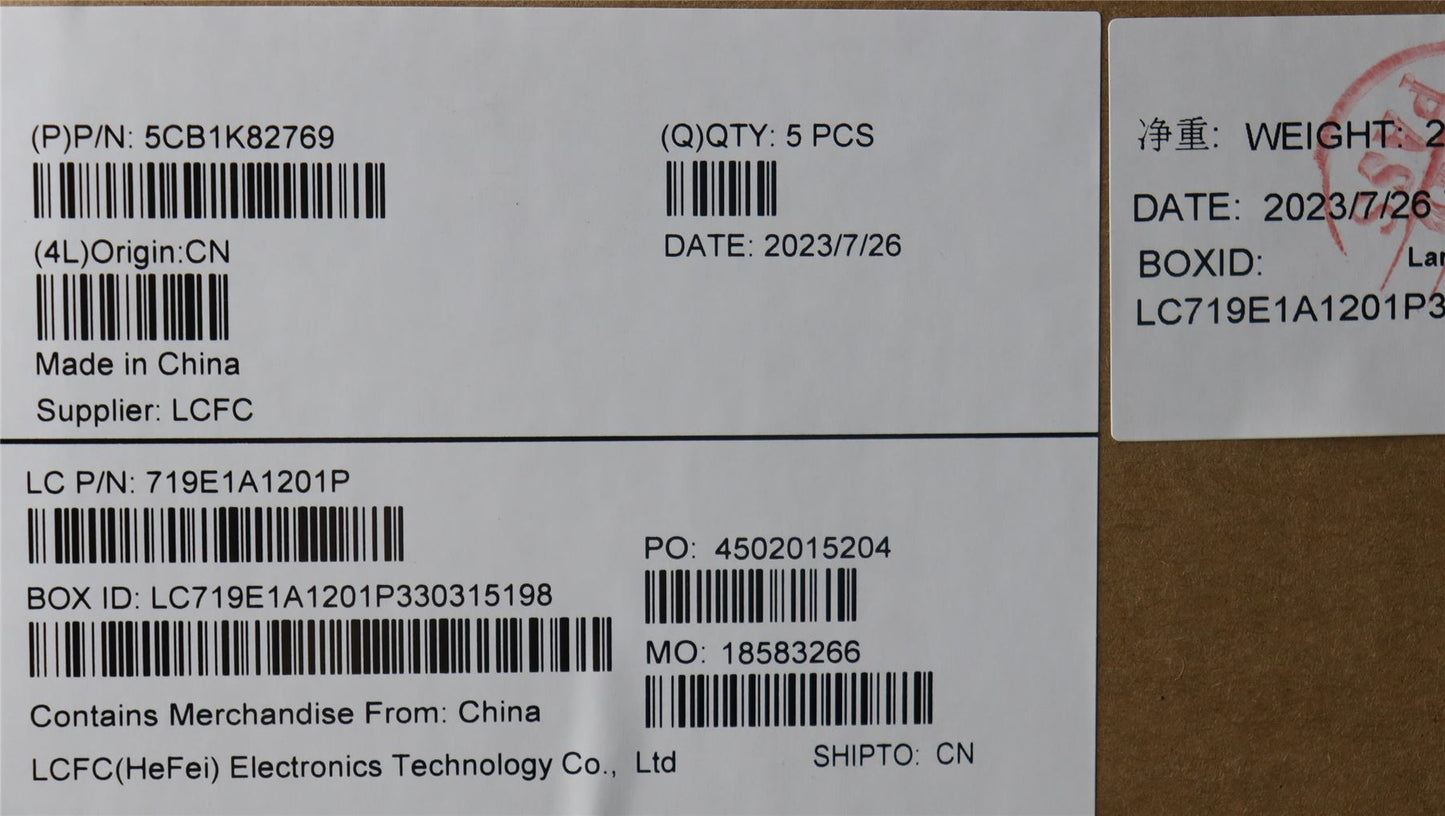 Lenovo Upper Case ASM_ITA L82XA NFP AG 5CB1K82769