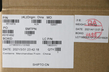 Lenovo MECH_ASM KB SWE/FIN(P)UK BK 5M11A35702