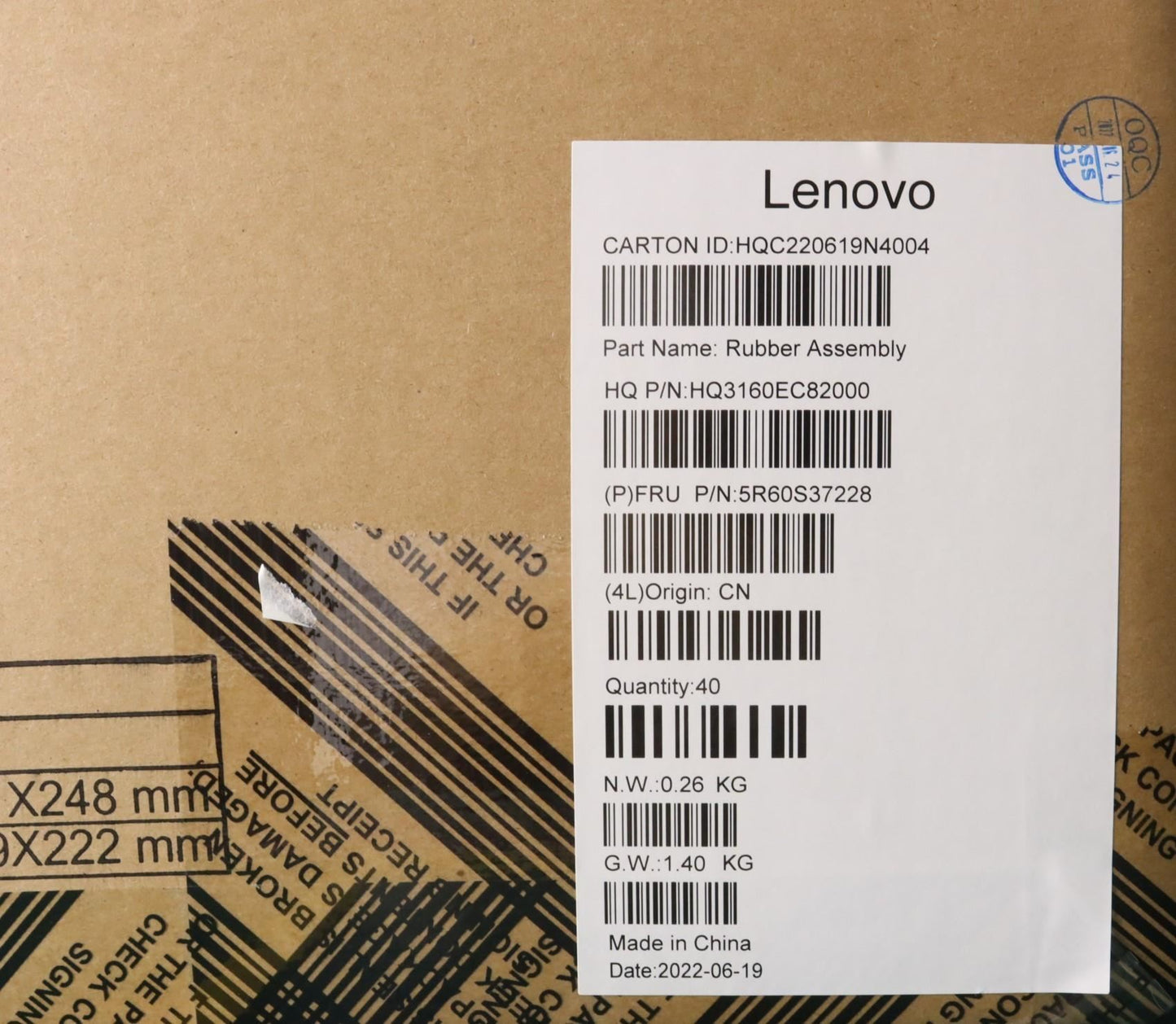Lenovo RUBBER Mic Rubber H 21EL 5pcs 5R60S37228