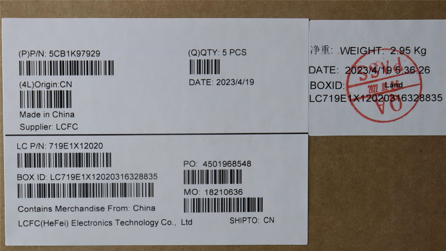 Lenovo Upper Case ASM_GER L82XL NFP AG BL 5CB1K97929