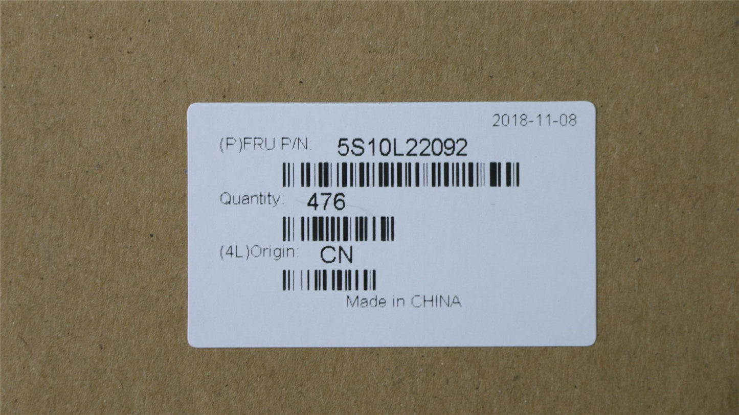Lenovo 5S10L22092 SCREW Screw L 80Q1 2D 5.5L K 3.4D 0.5T