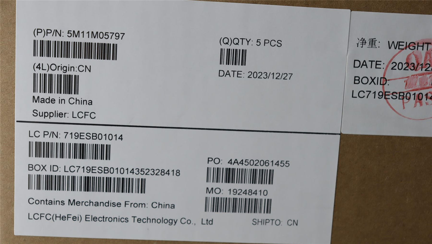 Lenovo MECH_ASM KBD BZL,WL,FPR,BK,SRX,ARA 5M11M05797