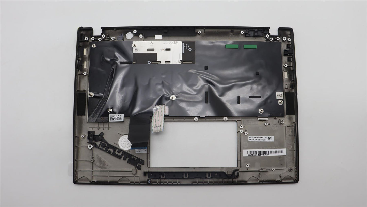 Lenovo ThinkPad X13 Gen 4 Keyboard Palmrest Top Cover Switzerland 5M11L86046