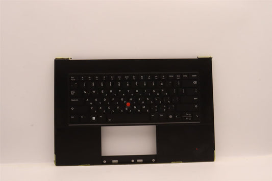 Lenovo ThinkPad Z16 Gen 1 Keyboard Palmrest Top Cover Hebrew Black 5M11J13401