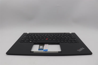 Lenovo ThinkPad T14s Gen 3 Palmrest Cover Keyboard German Black 5M11G26944