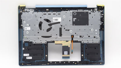 Lenovo Yoga 7 14ARP8 Palmrest Cover Touchpad Keyboard US Blue 5CB1L48339