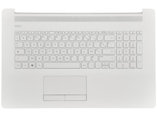 Genuine HP 17-BY 17-CA Palmrest Touchpad Cover Keyboard French White L92782-051