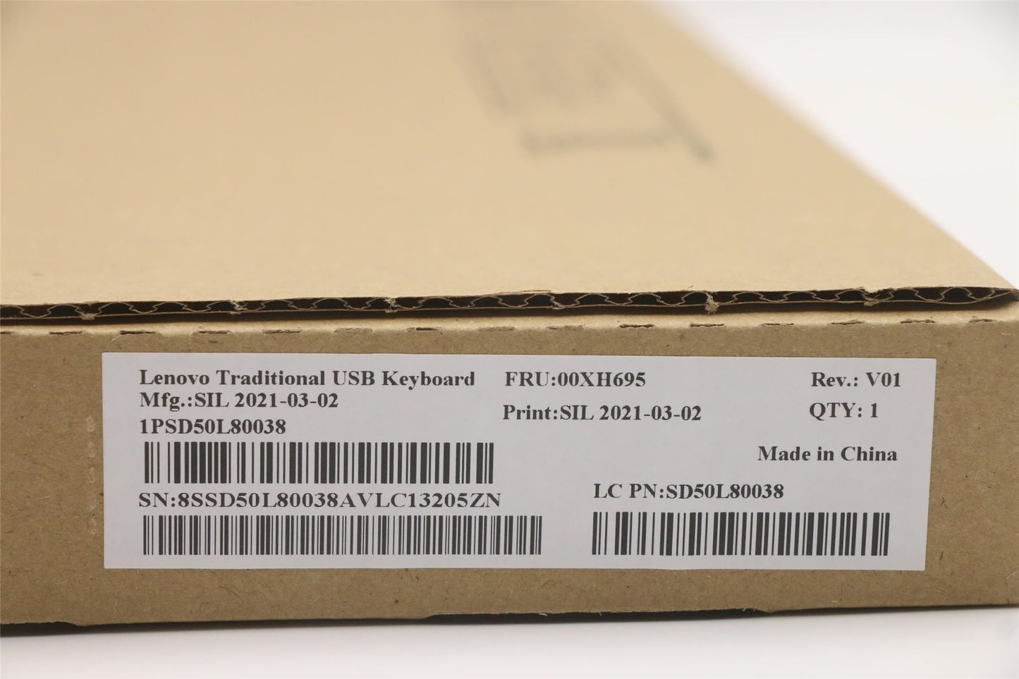 Lenovo ThinkCentre M70a 3 M70q 3 M70q 4 M70s 3 USB Wired Keyboard Thai 00XH695